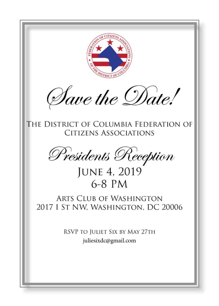Federation President's Reception - June 19, 2019