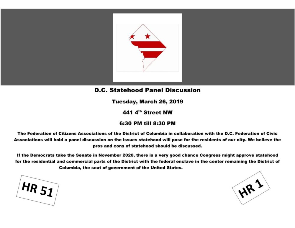 Statehood Panel - March 26, 2019